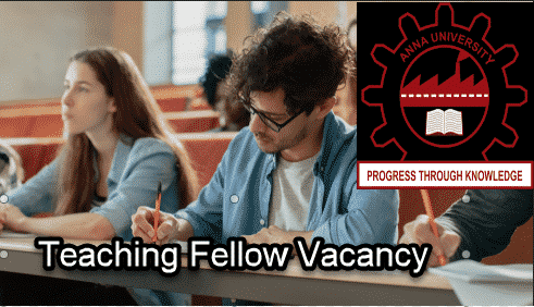 Career @ Anna University | Teaching Fellow Post Vacancy