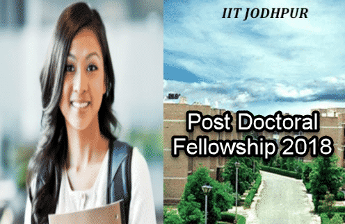 Phd Chemistry Post Doctoral Fellowship @ IIT, Jodhpur