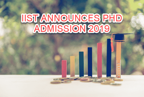 Chemistry Phd Admission Notification 2019 @ IIST