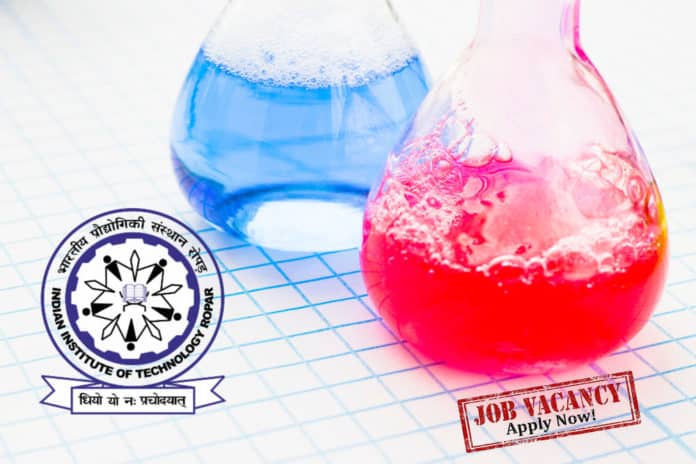 Bsc Chemistry Lab Assistant Post Salary up to 70,000/-pm @ IIT, Ropar