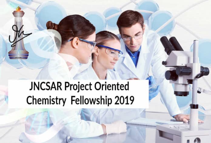 JNCSAR Project Oriented Chemistry Fellowship 2019