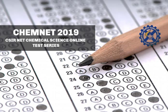 CSIR NET Chemical Science Test Series - CHEMNET 2019