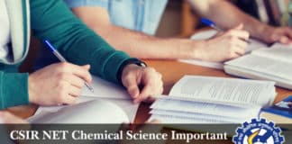 CSIR NET Chemical Science Important Topics & Reference Books