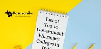 List of Top 10 Government Pharmacy Colleges in India