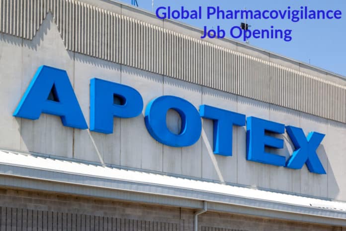 Apotex Global Pharmacovigilance Job Opening - Pharma Associate Post