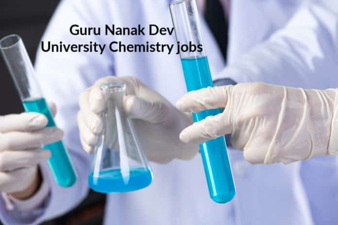 Chemistry Research Fellow Job at Guru Nanak Dev University
