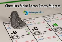 Chemists let boron atoms migrate