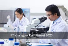 IIT Kharagpur Recruitment 2020 – Chemistry Research Fellow