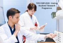 TIFR VSRP-2020 - Visiting Students’ Research Programme