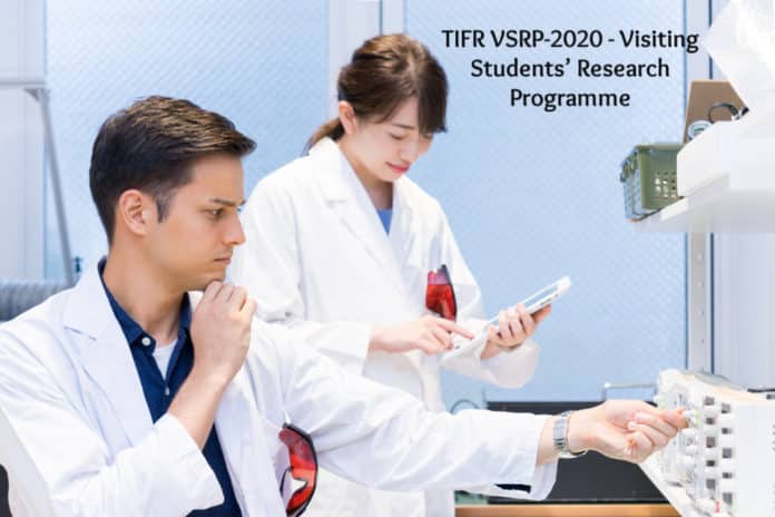 TIFR VSRP-2020 - Visiting Students’ Research Programme