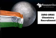 ISRO-URSC Chemistry Recruitment