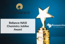 Reliance-NASI Chemistry Jubilee Award 2020 - Application Details