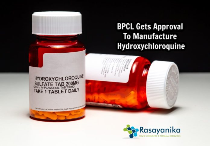 BCPL to manufacture Hydroxychloroquine