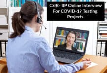 CSIR- IIP Interview For COVID-19 Testing Projects – MSc Chemistry Candidates Apply