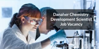 Danaher Chemistry Development Scientist Job Vacancy - Apply Online