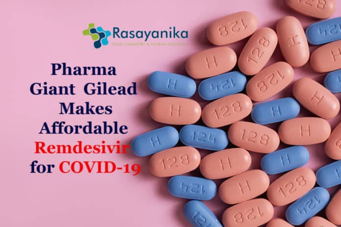 Gilead Makes Remdesivir Affordable