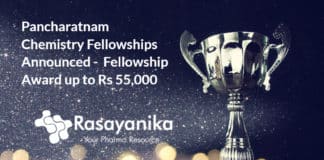 Pancharatnam Chemistry Fellowships Announced - Raman Research Institute Fellowship up to Rs