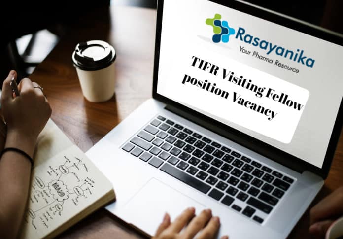 TIFR Visiting Fellow position Vacancy - Salary Up to Rs. 40,000/-