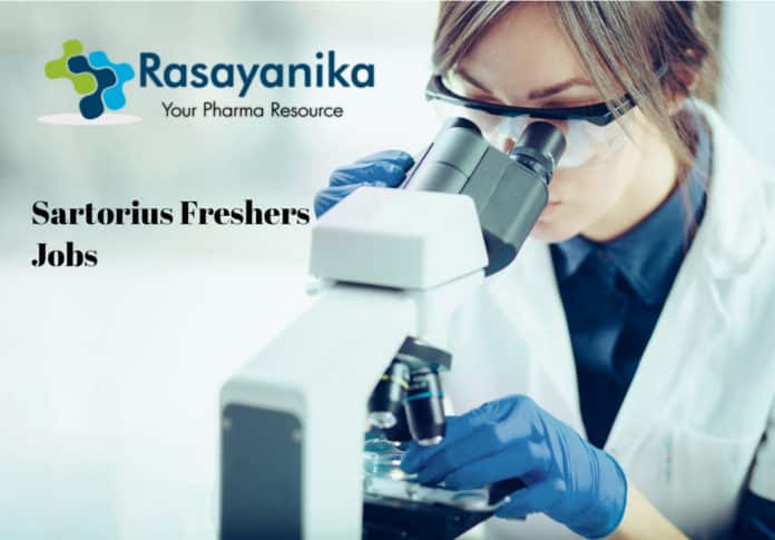 Sartorius Freshers Jobs - Chemistry Scientist/Technician Post Vacancy