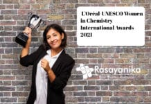  L’Oréal-UNESCO Women in Chemistry International Awards 2020 - 21