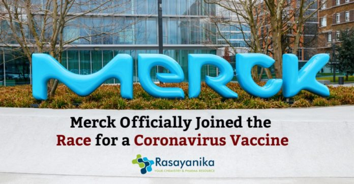 Merck Announced Its Coronavirus Treatment Efforts