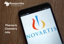 Novartis DRC Associate Vacancy - Pharma & Chemistry Jobs