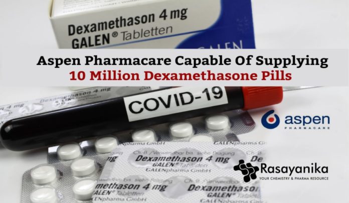 Aspen Can Supply 10 Million Dexamethasone