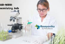 ICAR-NRRI Chemistry Job – Project Assistant Vacancies Available