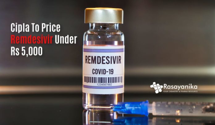 Remdesivir price in India