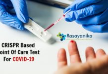 CRISPR based COVID-19 test