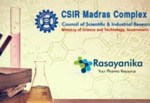 Govt CSIR Madras Complex Project Assistant Vacancy - Application Details