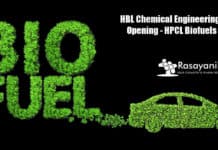 HBL Chemical Engineering Job Opening - HPCL Biofuels Ltd