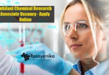 Jubilant Chemical Research Associate Vacancy - Apply Online