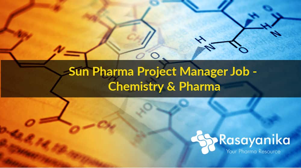 sun-pharma-project-manager-job-chemistry-pharma