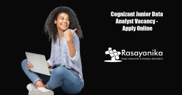 Cognizant Junior Data Analyst Vacancy - Apply Online