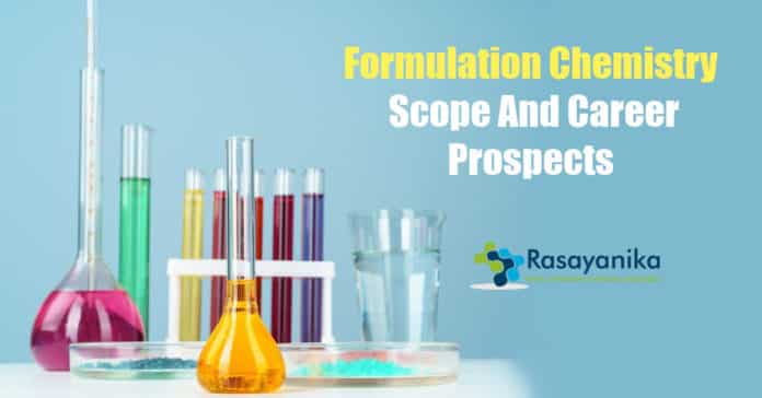 Formulation Chemistry Career