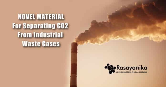 New material for separating CO2