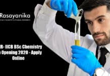 CSIR- IICB BSc Chemistry Job Opening 2020 - Apply Online