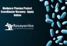 Medpace Pharma Project Coordinator Vacancy - Apply Online