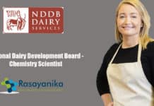 National Dairy Development Board - Chemistry Scientist