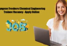 Syngene Freshers Chemical Engineering Trainee Vacancy - Apply Online
