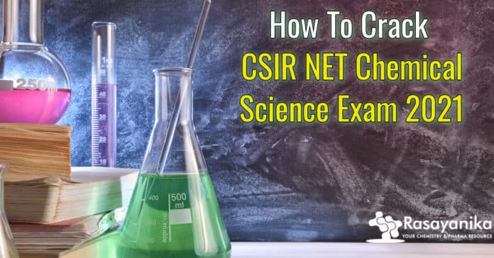 CSIR NET Chemical Science Exam 2021