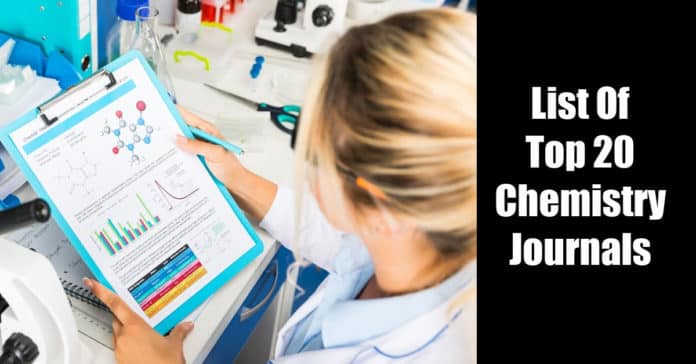Top 20 Chemistry Journals