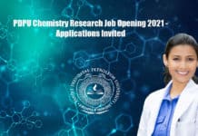 PDPU Chemistry Research Job Opening 2021 - Applications Invited