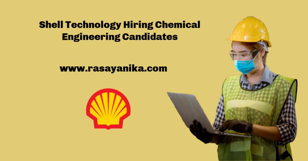 Shell Technology Data Engineer Vacancy Chemical Engineering