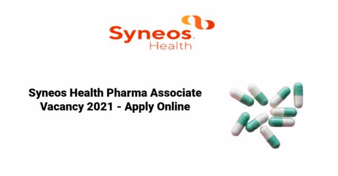 Syneos Health Pharma Associate Vacancy 2021 - Apply Online