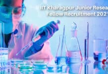 IIT Kharagpur Research Fellow Recruitment - Applications Invited