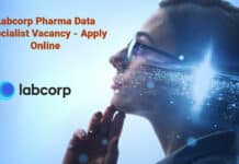 Labcorp Pharma Data Specialist Vacancy - Apply Online