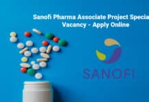 Sanofi Pharma Associate Project Specialist Vacancy - Apply Online