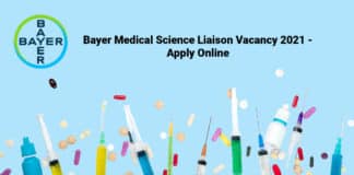 Bayer Medical Science Liaison Vacancy 2021 - Apply Online